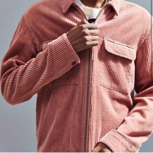 Urban Outfitters Ryder Corduroy Zip Shirt